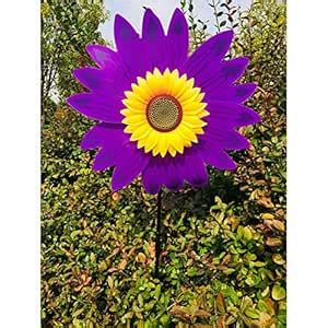 Buy elegantstunning Sunflower Windmill Wind Turbine for Lawn Garden ...