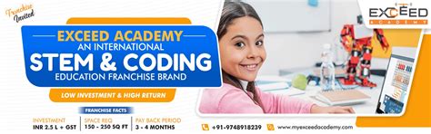 Exceed Academy - An International STEM & Coding Education Franchise Brand