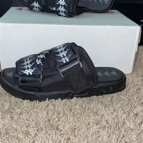 Kappa slides, stylish and brand new. Size- 10 - Depop