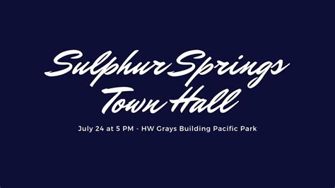 Sulphur Springs Town Hall, 413 Beckham St W, Sulphur Springs, TX 75482 ...