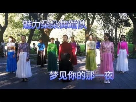 紫竹院魅力朵朵舞蹈队《梦见你的那一夜》！田老师领舞 - YouTube