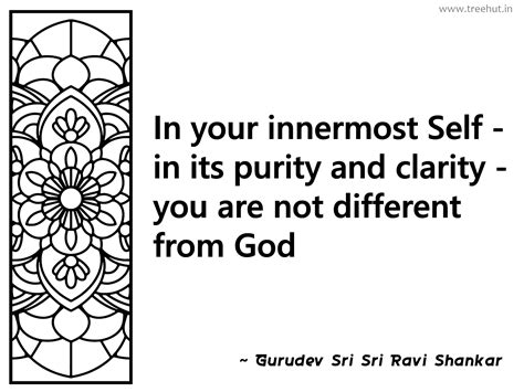 In your innermost Self - in its purity... Inspirational Quote by ...