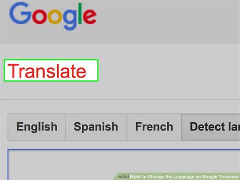 Image result for How to Set Detect Language in Google Translate