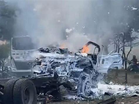 Truck blast near airbase in Colombia; Drone attack on police helicopter ...