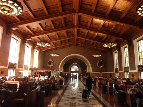 Usa Los Angeles Union Station Art Deco Architecture