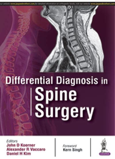 Differential Diagnosis in Spine Surgery – BookStation