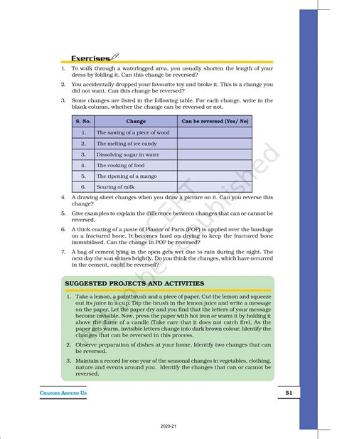 Image result for CBSE Class 6 Science Chapter Changes around Us