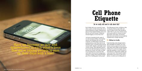 Magazine Article Layout on Behance