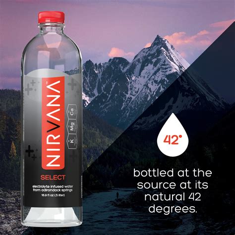 Buy Nirvana Select Premium Water Infused With Electrolytes – Bottled ...