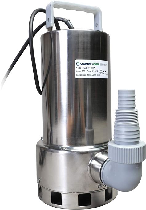 Submersible CleanDirty Water Sump Pump 1.5HP wwater | Ubuy India
