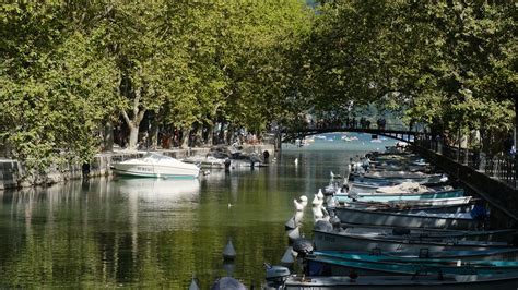 Wallpaper canal, boats, trees, bridge hd, picture, image