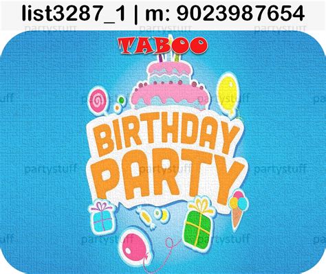 Paper Games | Birthday Designs