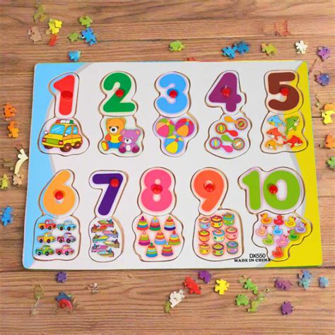 Numbers with Pictures Puzzle for Kids – Kids Bestie