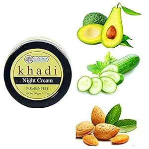 Khadi Rishikesh Herbal Face Night Cream For Anti Ageing -Reduce ...