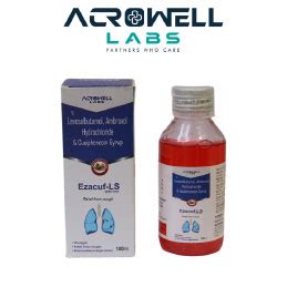Ezacuf LS - Levosalbutamol, Ambroxol Hydrochloride & Guaifenesin syrup ...