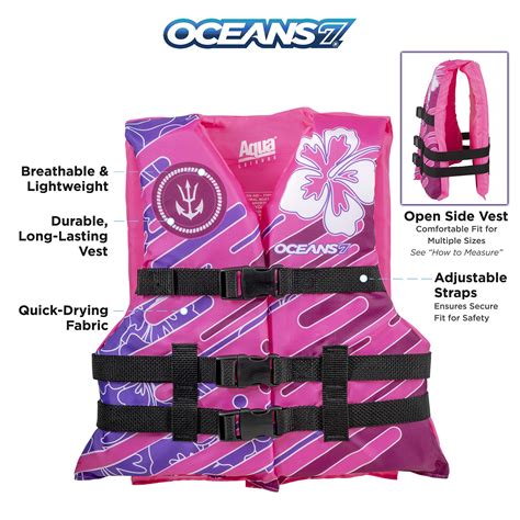 Snapklik.com : Oceans7 US Coast Guard-Approved, Type III Youth Life ...