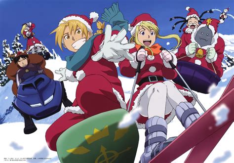 Fullmetal Alchemist Christmas Adventure 4K Ultra HD Wallpaper