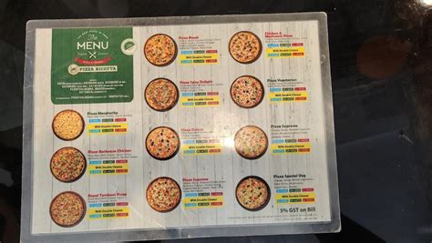 Menu at Pizza Ricotta Tirur, Tirur, Edappal - Tirur Rd