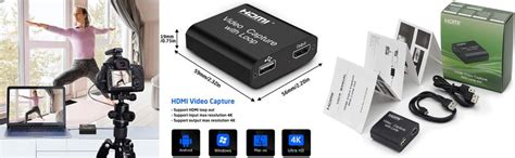 DIGITNOW Audio Video HDMI Capture Card with Loop Out, USB 2.0 4K HD ...