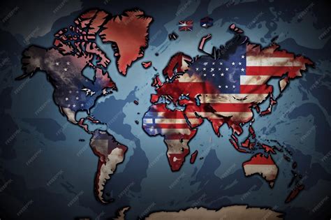 Flag of the World United State Map 的图像结果