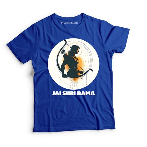 Dharma Defender: Lord Rama Graphic Printed T-Shirt for Men Cotton T-Sh ...