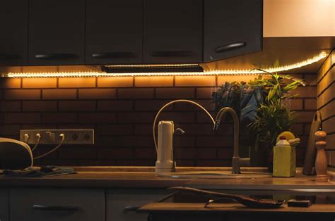 Image result for LED Strip Light Fitting Kitchen