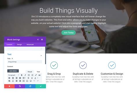 Image result for Divi Visual Builder Tutorials