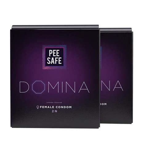 Buy PEESAFE Domina Female Condom with Soft Inner Sponge No Artificial ...