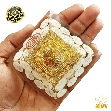 Buy Original Gomti Chakra Pyramid for Money and Prosperity – SOLAVA WORLD