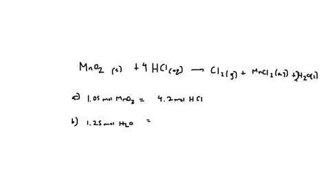 Image result for MnO2 HCL MnCl2 Cl2 H2O