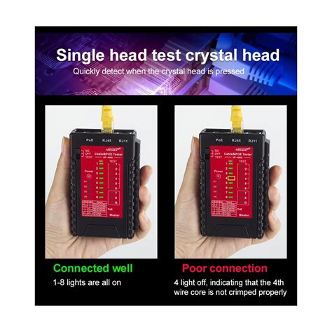 Buy NOYAFA Network Cable Tester for rj45 rj11 rj12 /cat5 cat5e cat6 ...