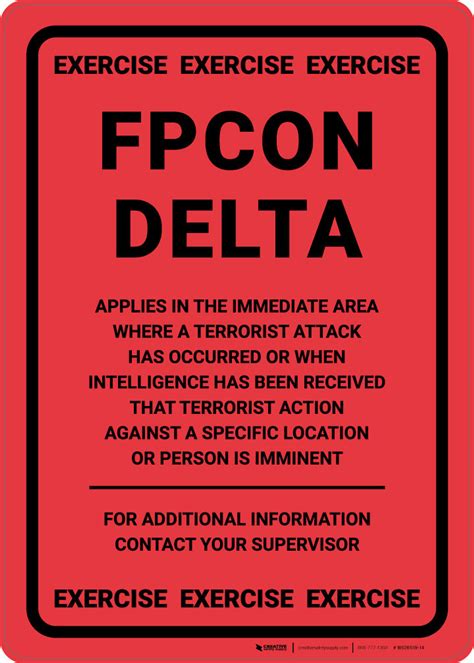 Exercise FPCON Signs 的图像结果