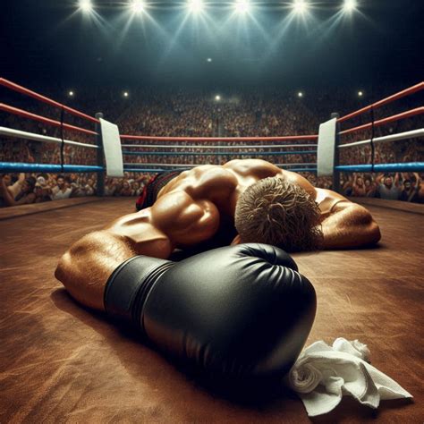 Image tagged with boxer, knocked out, throw in the towel ...