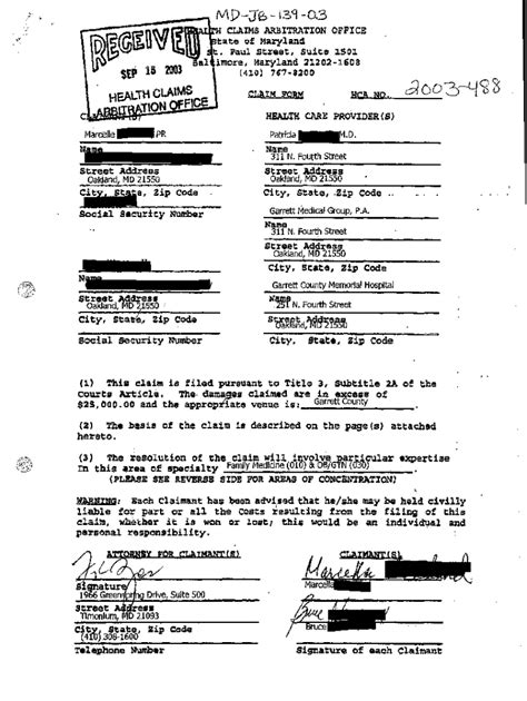 Fillable Online A03 Claim Form Repeating Complaint Fax Email Print ...