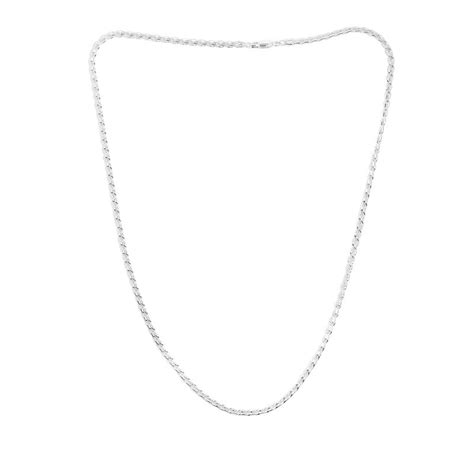 Men’s 925 Silver Tight Rope Chain | Strong Twisted Design