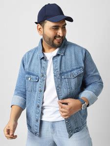 Urbano Plus Full Sleeve Washed Men Denim Jacket - Buy Urbano Plus Full ...