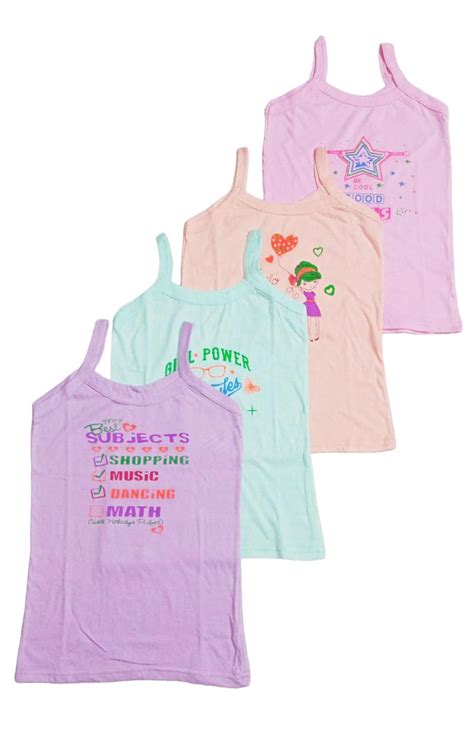 Buy GSXMOL Kids Camisoles Pure Cotton SAMEEJ Pack 6 0-6 Months ...
