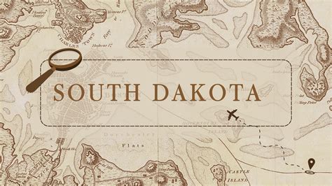 South Dakota County Map | SD Counties with Cities