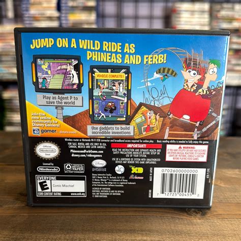 Nintendo DS - Phineas and Ferb | Retrograde Gaming and Collectibles