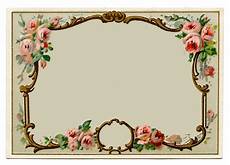 Frame Clipart Free by Vintage Clip Pretty Perfume Label Frame Frame Clipart Free