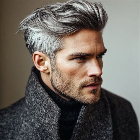 Embracing the Salt and Pepper Look for Men with Graying Hair | Grey ...
