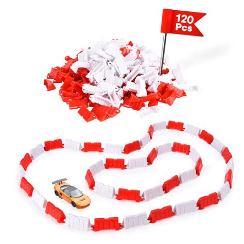 Top Race Mini RC Drift Cars Track Set of 120 RC Field Fence - Drift ...