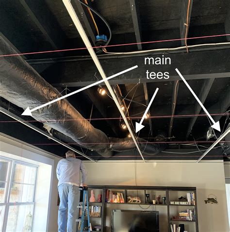 Image result for How to Install Ceiling Grid