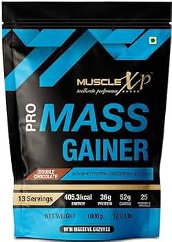 MuscleXP Pro Mass Gainer - With Whey Protein, Whey Isolate, 25 Vitamins ...