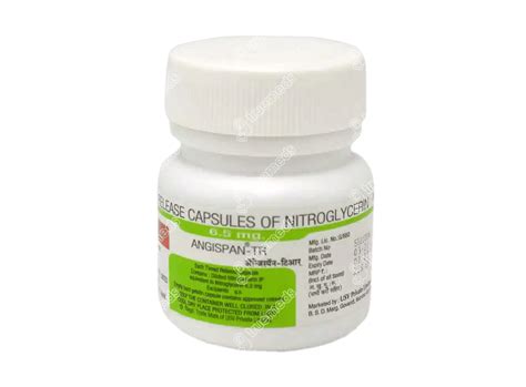 Angispan 6.5 MG Tr | Order Angispan 6.5 MG Capsule Tr Online at Truemeds