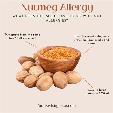 Nutmeg And Nut Allergy at Ida Barrera blog