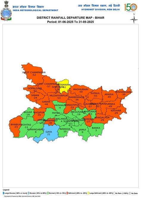 June Aug 2025: District wise rainfall in India’s SW Monsoon – SANDRP