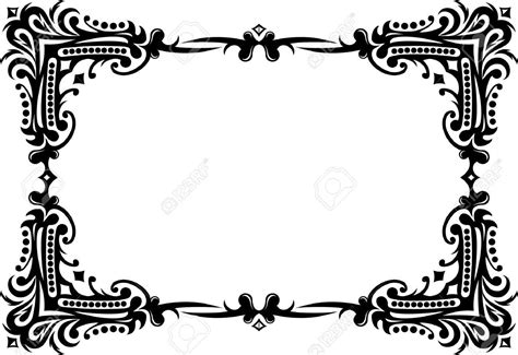 Gothic Border Vector at GetDrawings | Free download