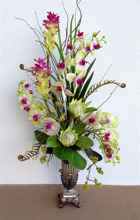 Artificial Orchid Arrangement - Ideas on Foter