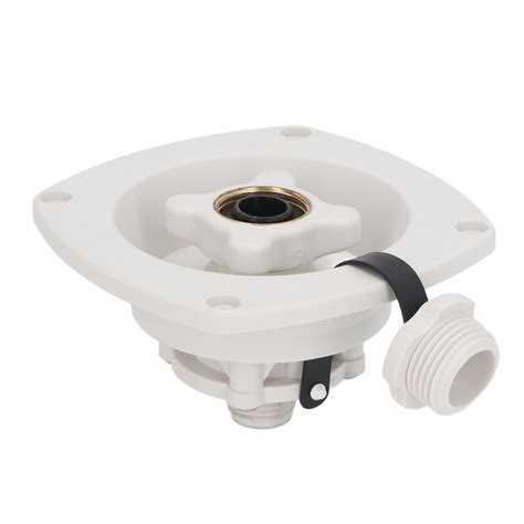 Buy Sorandy RV Water Inlet Wall City Water Fill Inlet with Check Valve ...